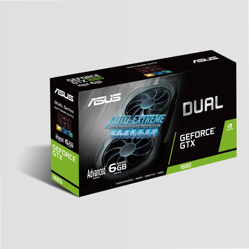 ASUS DUAL-GTX1660-A6G-EVO - Scheda Video
