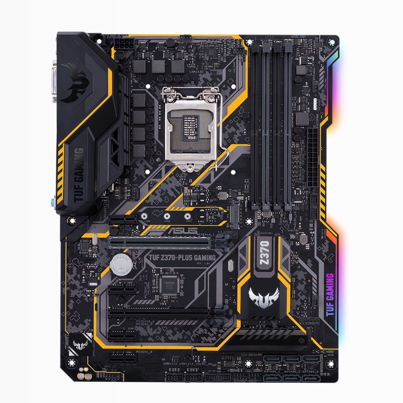 TUF Z370-PLUS GAMING - Schede Madri ASUS Intel Si