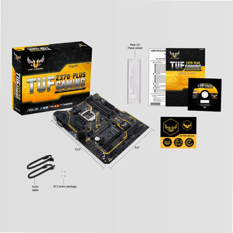 TUF Z370-PLUS GAMING - Schede Madri ASUS Intel Si