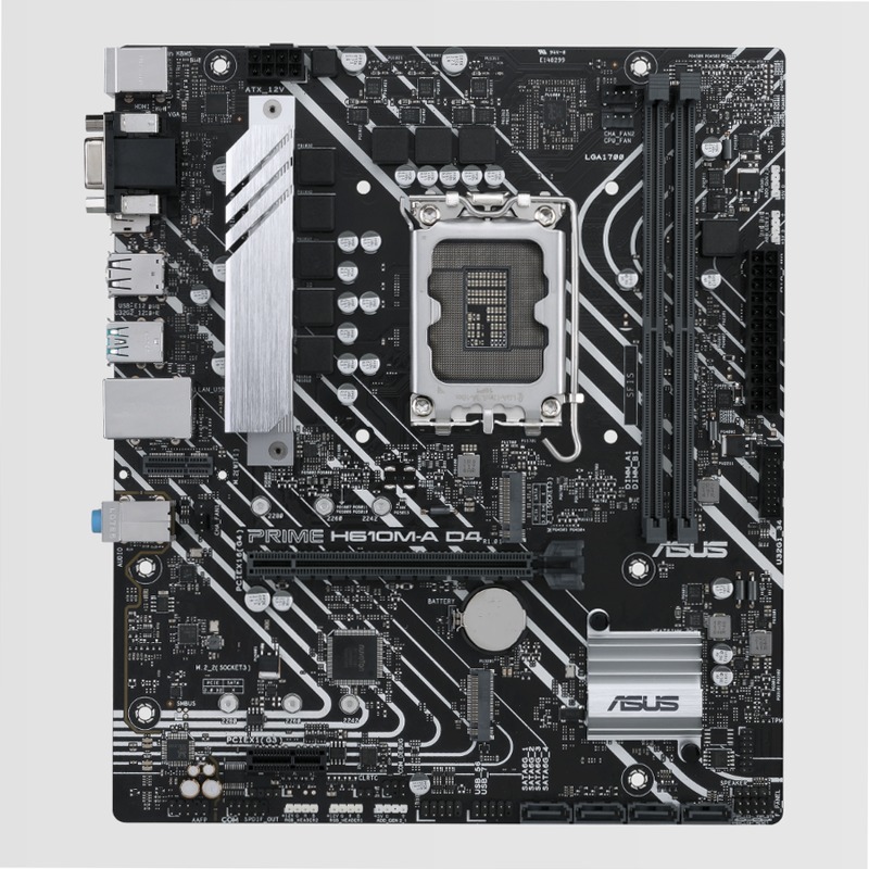 PRIME H610M-A D4-CSM - Scheda Madre ASUS Intel Micro-ATX
