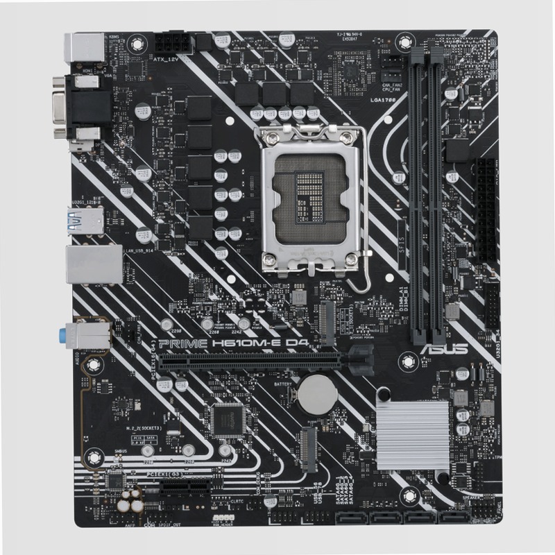PRIME H610M-E D4 - Specifiche Generali｜Schede Madri｜ASUS Italia Intel LGA 1700 Micro-ATX LGA1700