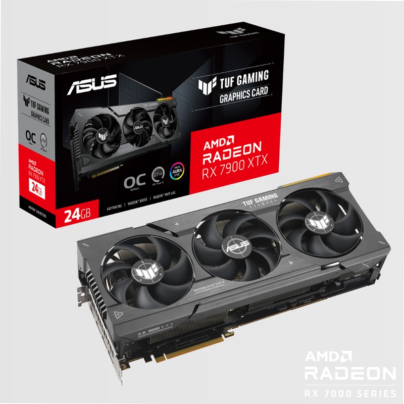 ASUS TUF Gaming Radeon RX 7900 XTX OC Edition 16gb GDDR6