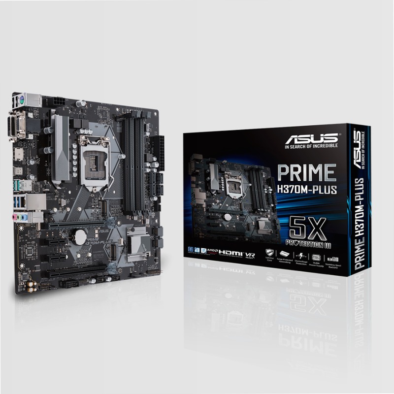 PRIME H370M-PLUS - Scheda Madre ASUS Intel LGA1200