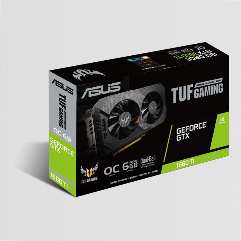 TUF-GTX1660TI-O6G-GAMING - Scheda Video ASUS 6gb NVIDIA