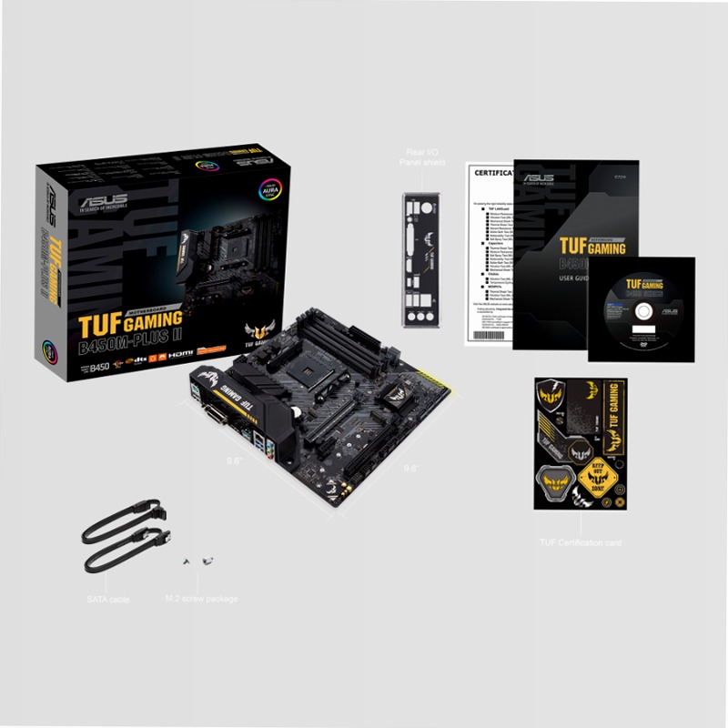 TUF GAMING B450M-PLUS II - Scheda Madre ASUS