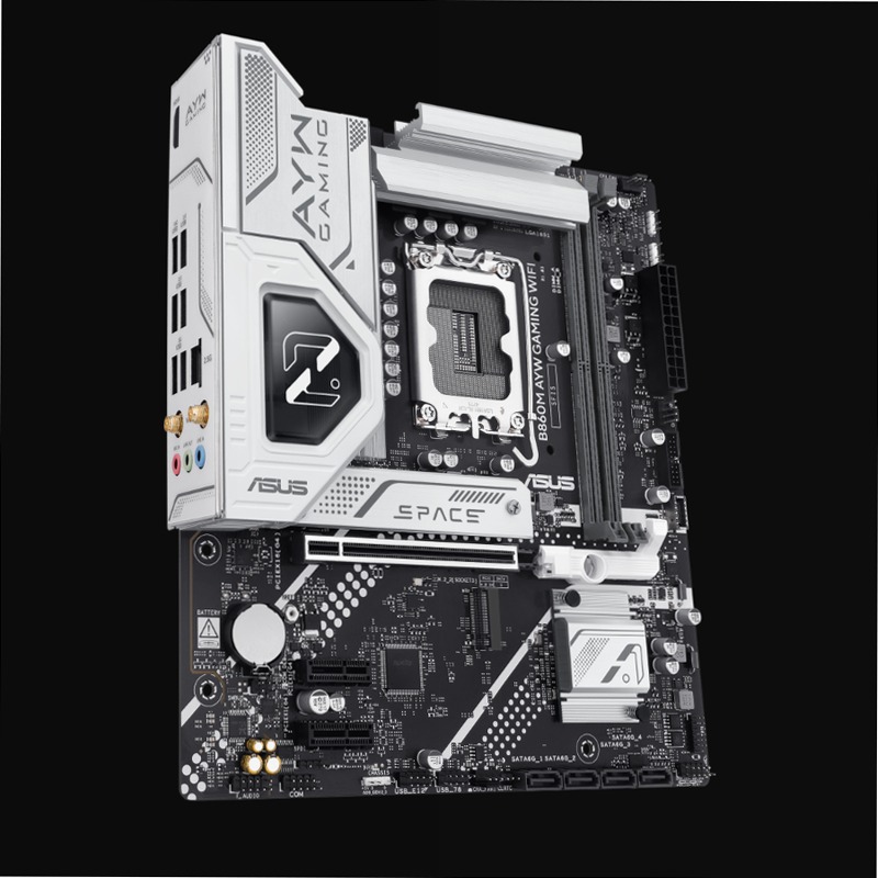 B860M AYW GAMING WIFI - Specifiche Generali|Schede Madri|ASUS Italia Intel DDR5