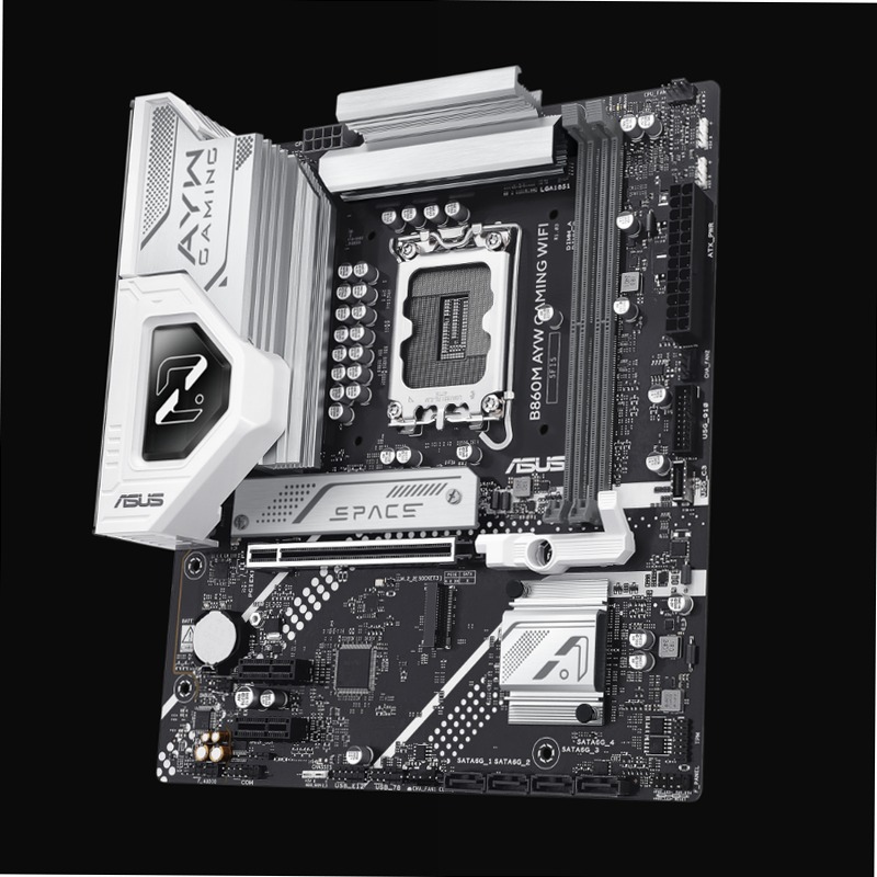 B860M AYW GAMING WIFI - Specifiche Generali|Schede Madri|ASUS Italia Intel DDR5