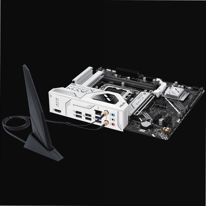 B860M AYW GAMING WIFI - Specifiche Generali|Schede Madri|ASUS Italia Intel DDR5