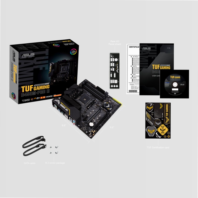 TUF GAMING B450M-PRO II - Specifiche Generali|Schede Madri|ASUS Italia