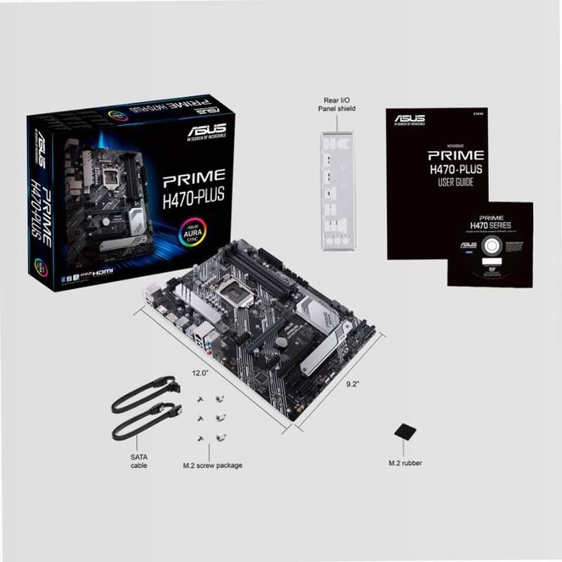 PRIME H470-PLUS - Scheda Madre ASUS ATX LGA1200