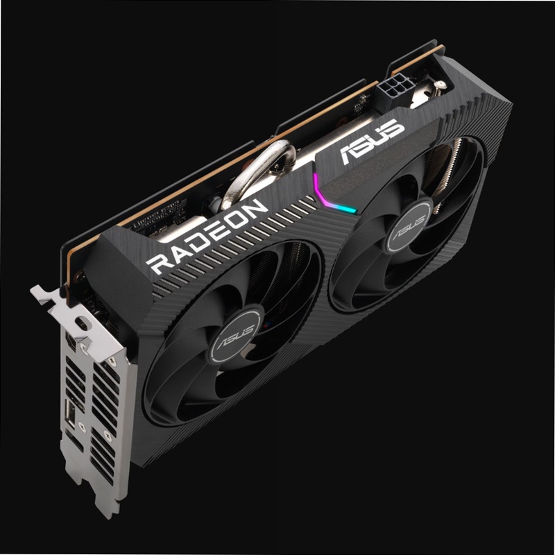 ASUS Dual Radeon™ RX 6500 XT OC Edition 4GB GDDR6