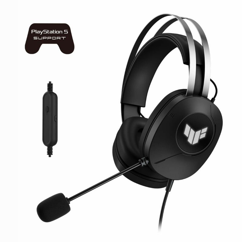 TUF Gaming H1 Gen II - Cuffie per Giochi Nero