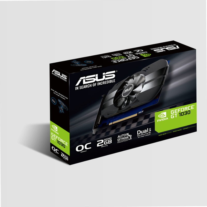 PH-GT1030-O2G - Specifiche Generali｜Schede Video｜ASUS Italia GDDR5