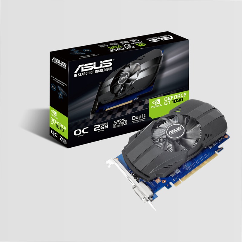 PH-GT1030-O2G - Specifiche Generali｜Schede Video｜ASUS Italia GDDR5