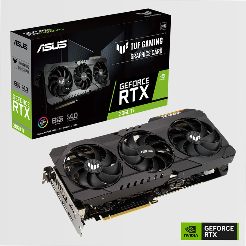 ASUS TUF Gaming GeForce RTX 3060 Ti 8GB GDDR6X | Graphics Card | ASUS Global - Specifiche Generali