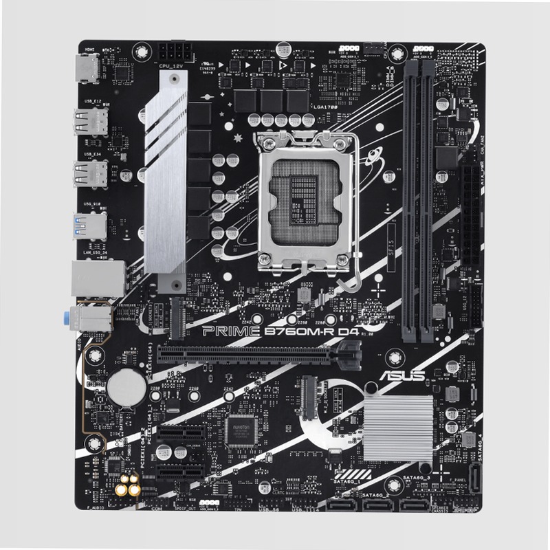 PRIME B760M-R D4 - Specifiche Generali|Schede Madri|ASUS Italia Intel DDR4 LGA 1700 Micro-ATX LGA1700