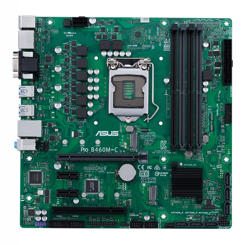 Pro B460M-C/CSM - Scheda Madre ASUS Intel