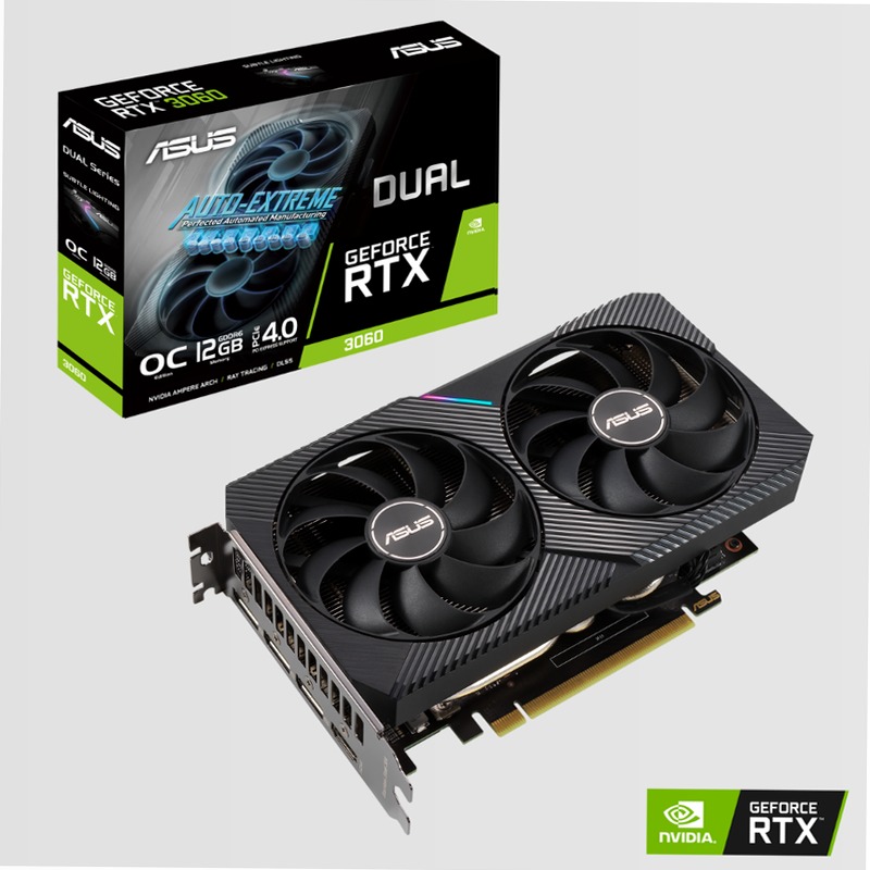 ASUS DUAL-RTX3060-O12G-V2 - Scheda Video