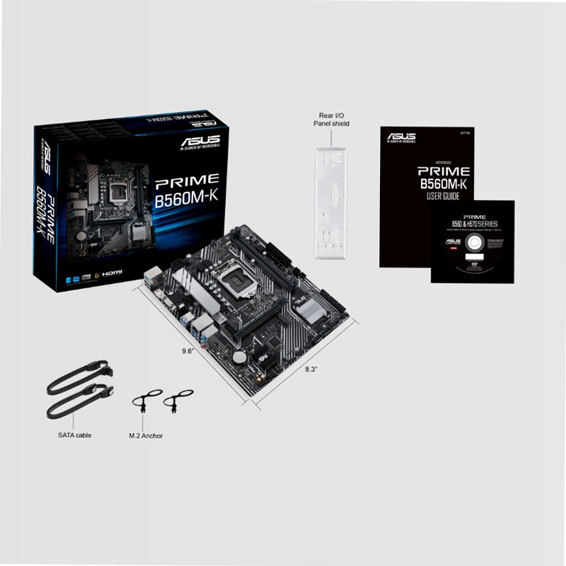PRIME B560M-K - Specifiche Generali|Schede Madri|ASUS Italia Intel LGA 1200 ATX LGA1200