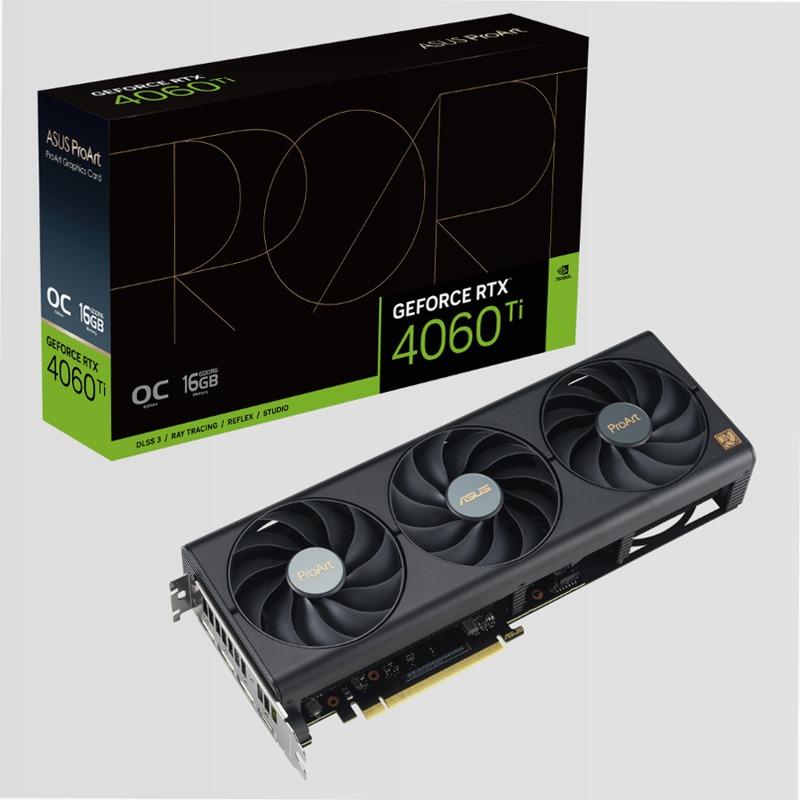 ProArt GeForce RTX™ 4060 Ti OC edition 16GB GDDR6 | Graphics Card| ASUS Global - Specifiche Generali