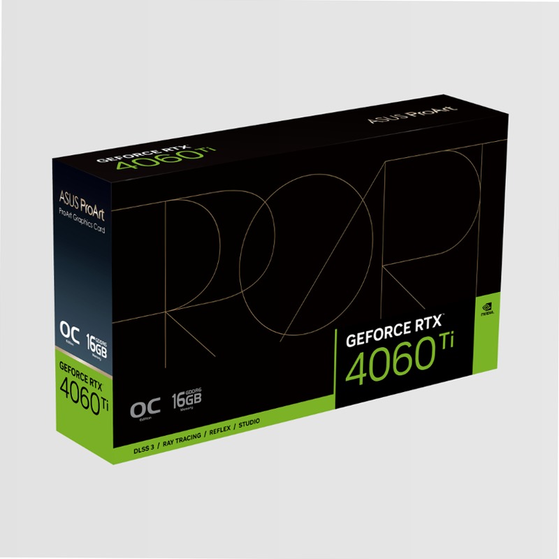 ProArt GeForce RTX™ 4060 Ti OC edition 16GB GDDR6 | Graphics Card| ASUS Global - Specifiche Generali