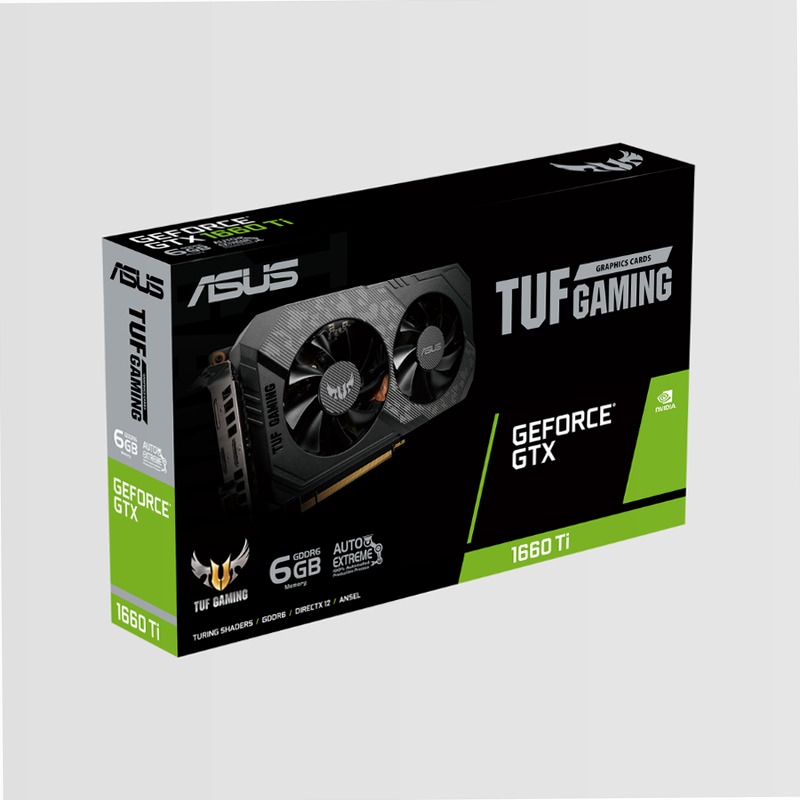 ASUS TUF Gaming GeForce® GTX 1660 Ti EVO 6GB GDDR6 | Graphics Card - Specifiche Generali