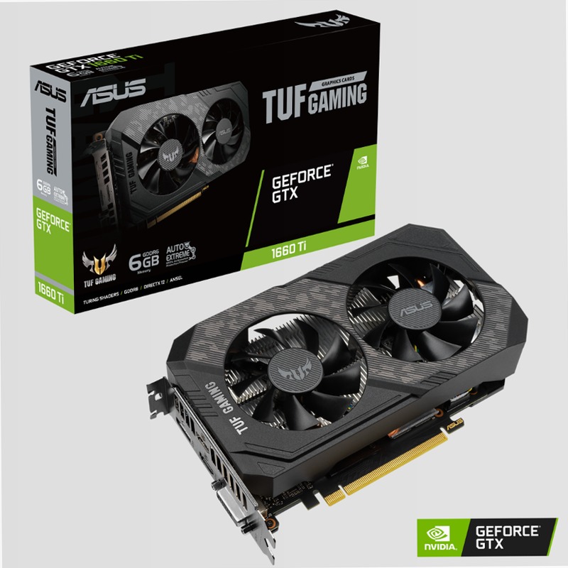 ASUS TUF Gaming GeForce® GTX 1660 Ti EVO 6GB GDDR6 | Graphics Card - Specifiche Generali