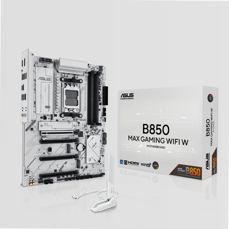 B850 MAX GAMING WIFI W - Performance Gamming e Creatività DDR5 AMD AM5