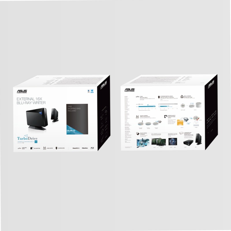 BW-16D1H-U PRO - Lettore e Masterizzatore USB 3.0