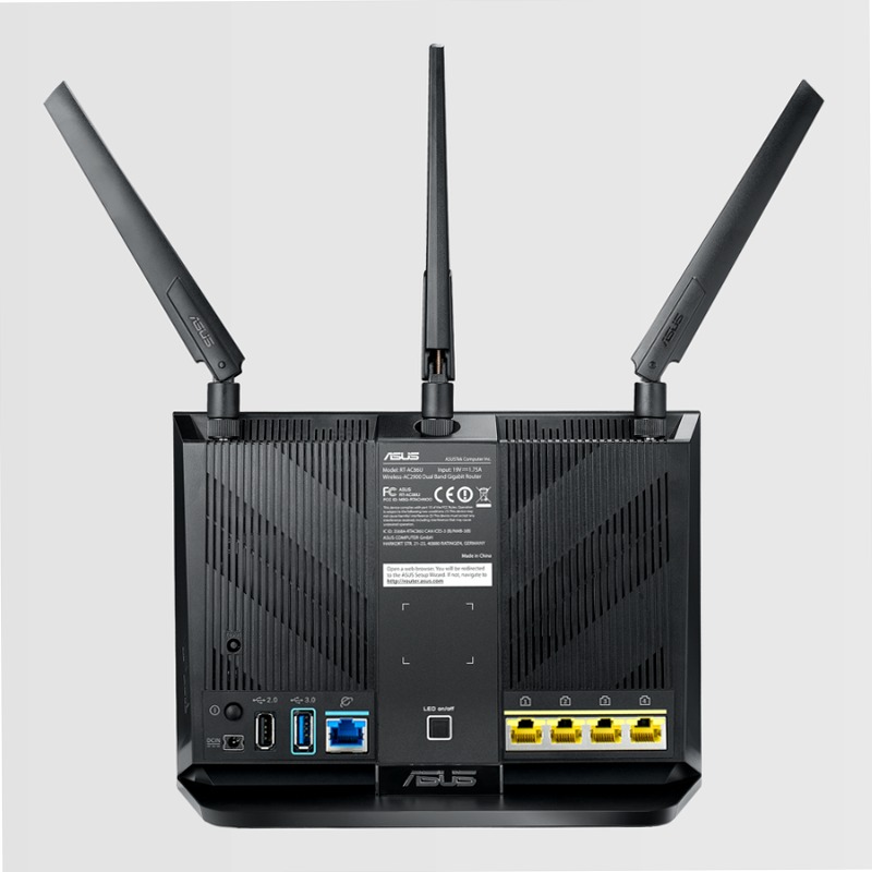 RT-AC86U - Router Wi-Fi Prestigioso 2900Mbps
