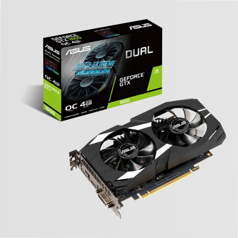 ASUS DUAL-GTX1650-O4G - Scheda Video