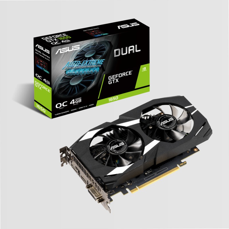 ASUS DUAL-GTX1650-O4G - Scheda Video