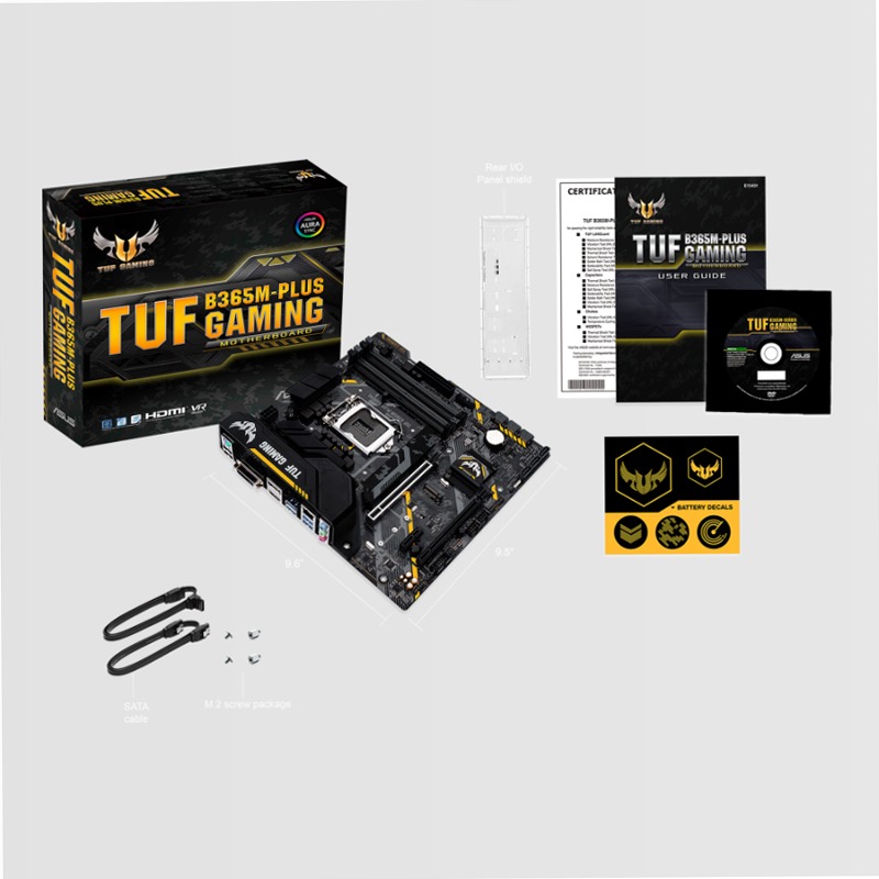 TUF B365M-PLUS GAMING - Specifiche Generali｜Schede Madri｜ASUS Italia Intel ATX