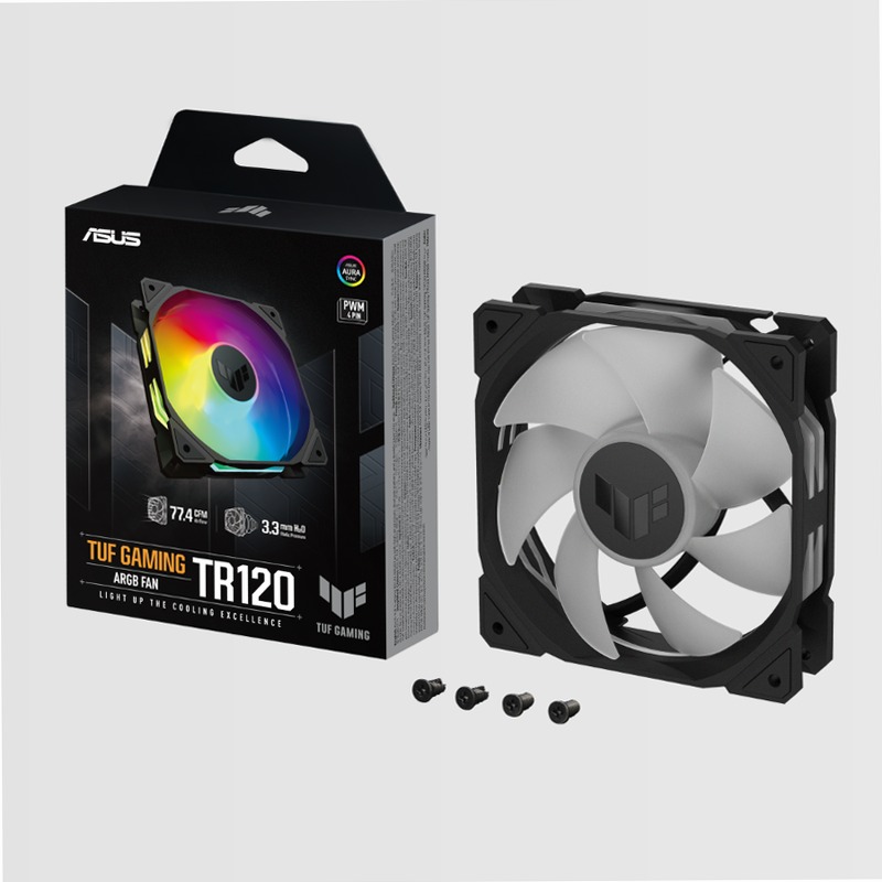 Fan TUF Gaming TR120 ARGB - Dissipa Calore con Stile