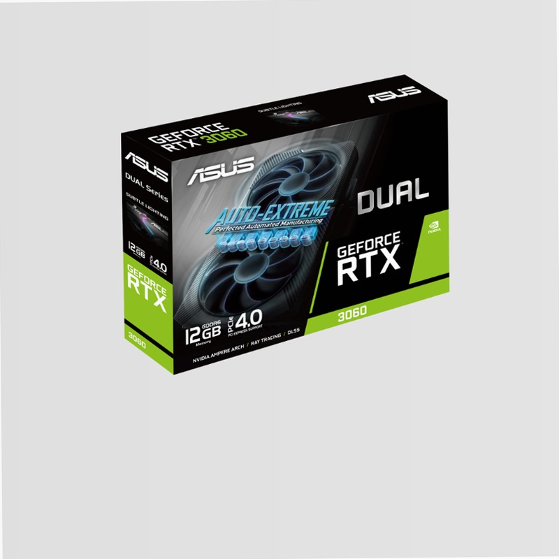DUAL RTX3060-12G-V2 - Scheda Video ASUS 12gb NVIDIA