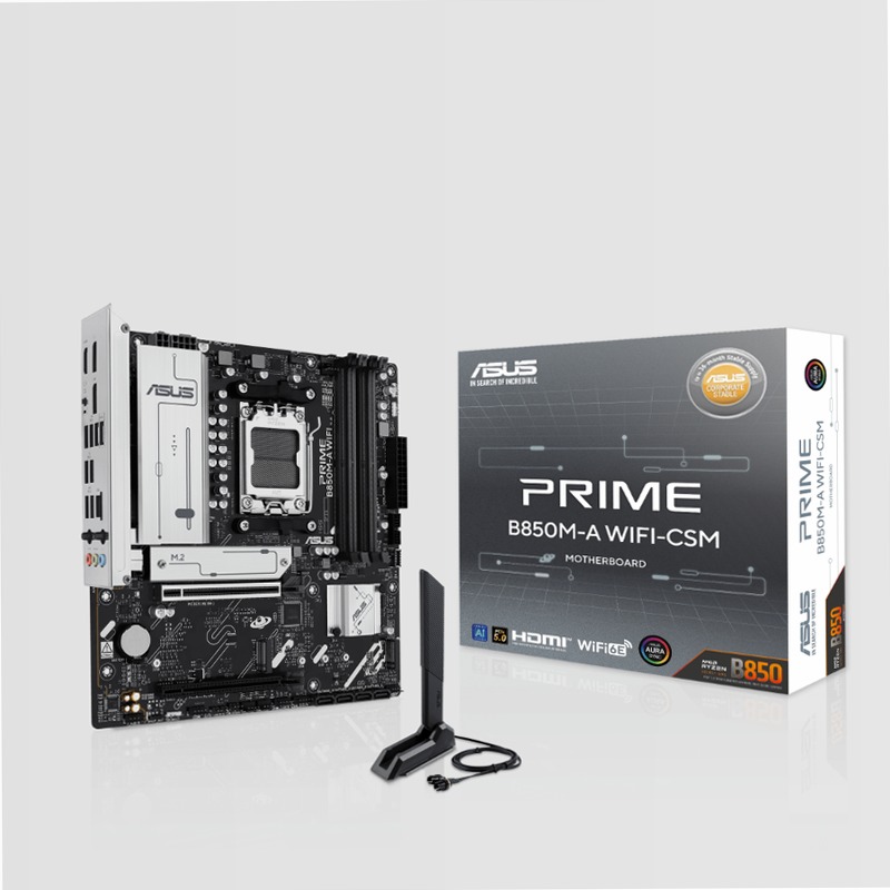 PRIME B850M-A WIFI-CSM - Specifiche Generali｜Schede Madri｜ASUS Italia DDR5