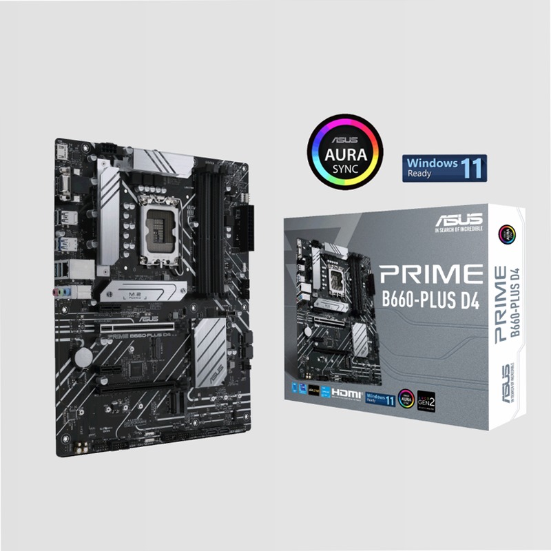 ASUS PRIME B660-PLUS D4 - Scheda Madre Intel