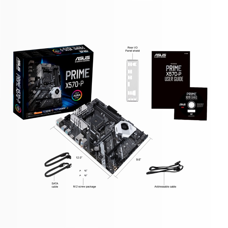 Prime X570-P: Scheda Madre AMD per PC Fai-da-te