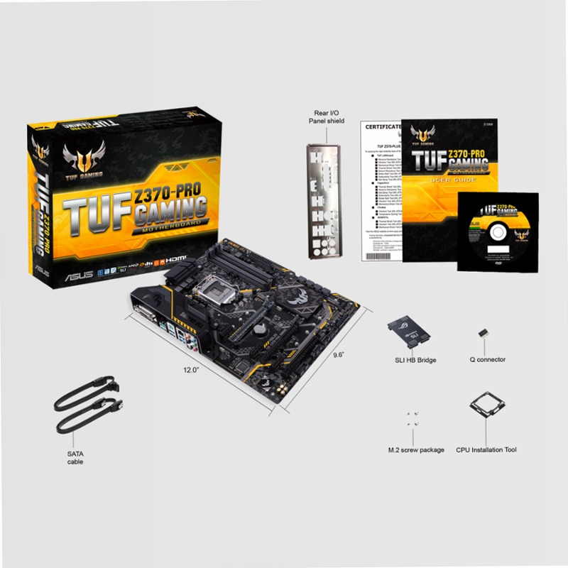 TUF Z370-PRO GAMING - Specifiche Generali|Schede Madri|ASUS Italia ATX