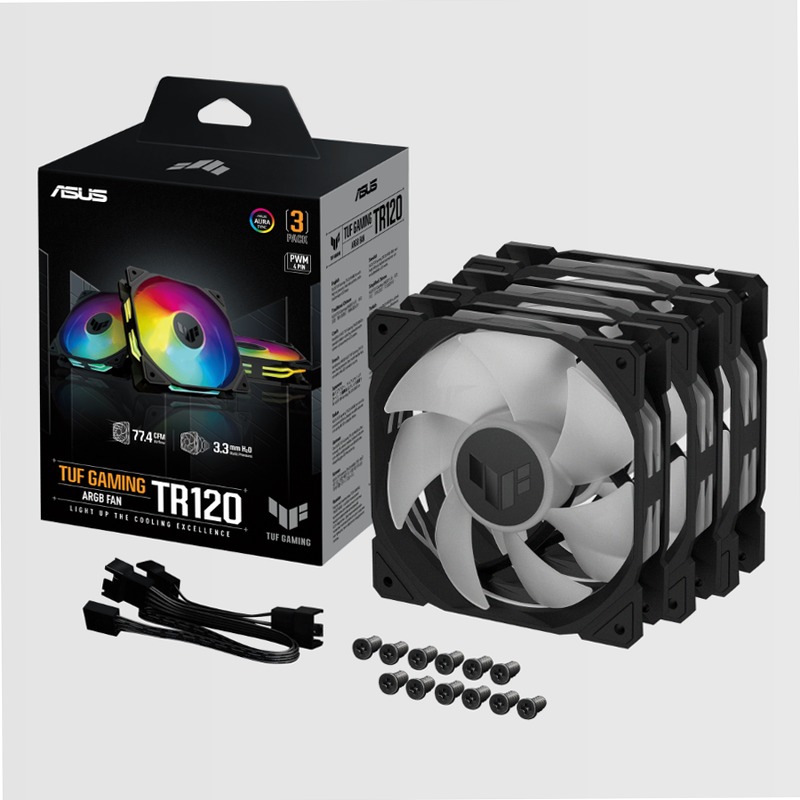TUF Gaming TR120 ARGB Fan - Triple Pack