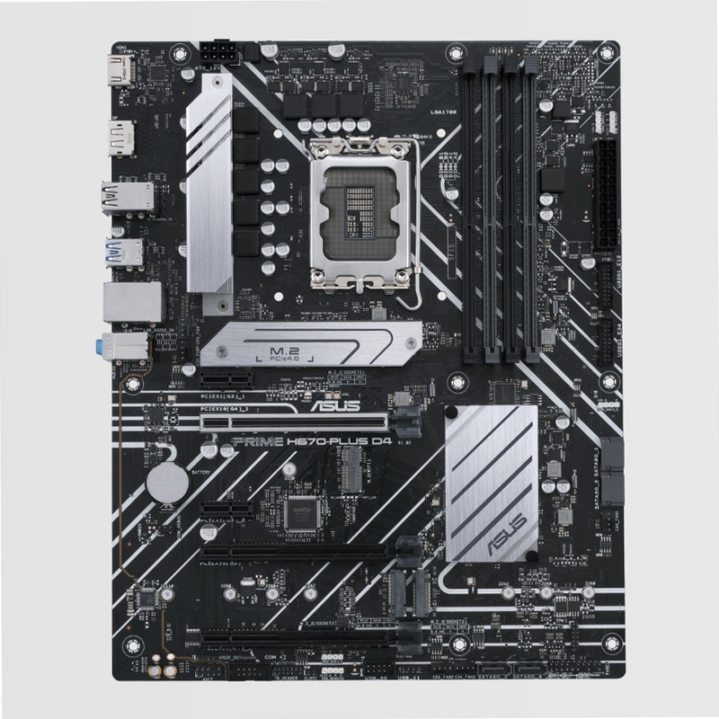 PRIME H670-PLUS D4 - Scheda Madre ASUS Intel ATX