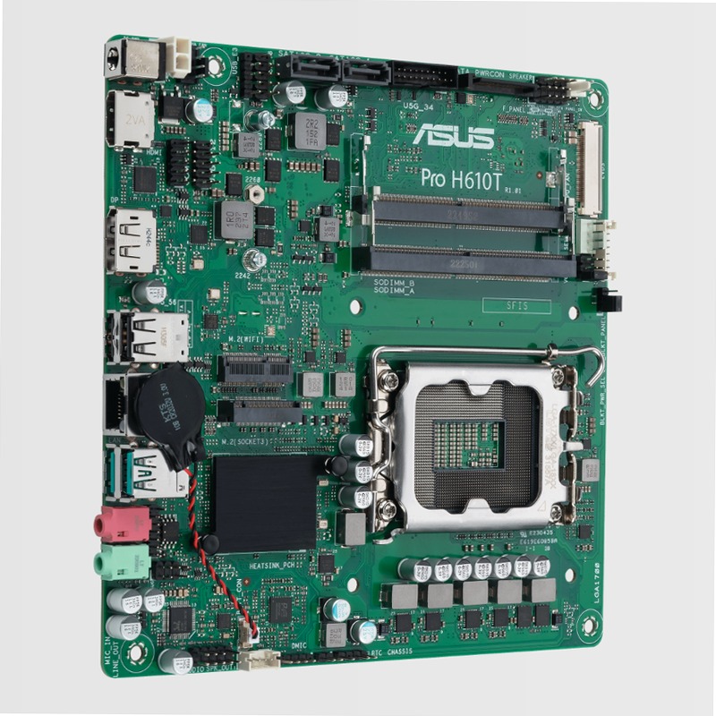 Pro H610T-CSM - Scheda Madre ASUS Intel DDR5 LGA1700
