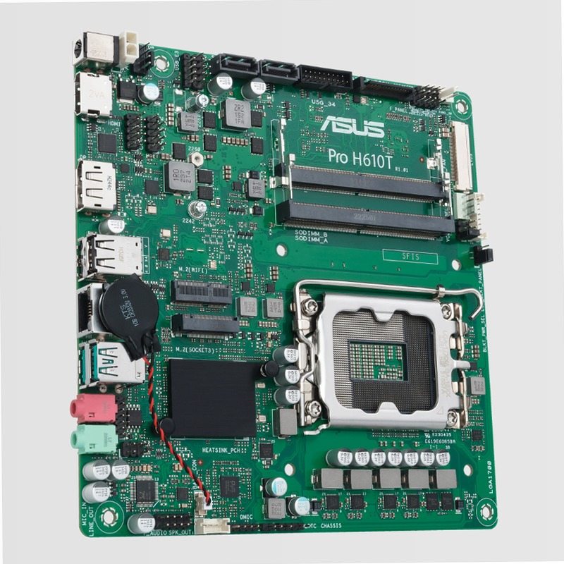 Pro H610T-CSM - Scheda Madre ASUS Intel DDR5 LGA1700
