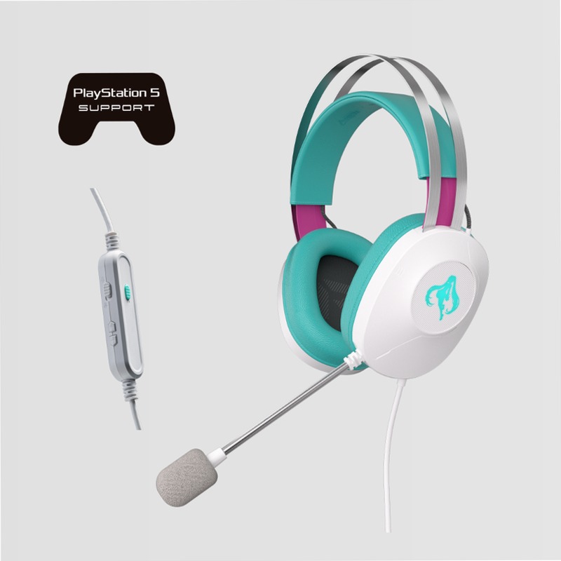 ASUS TUF Gaming H1 Gen II Hatsune Miku Edition - Specifiche Generali|Cuffie e Audio|ASUS Italia Nero