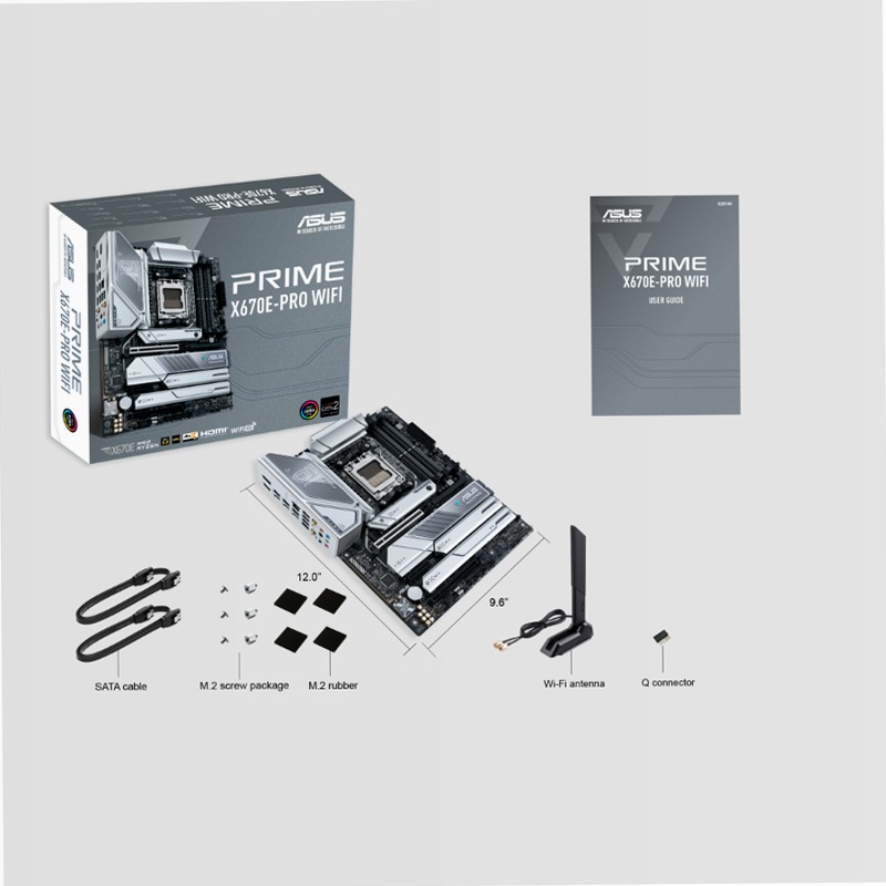 ASUS PRIME X670E-PRO WIFI - Scheda Madre AMD DDR5 AM5