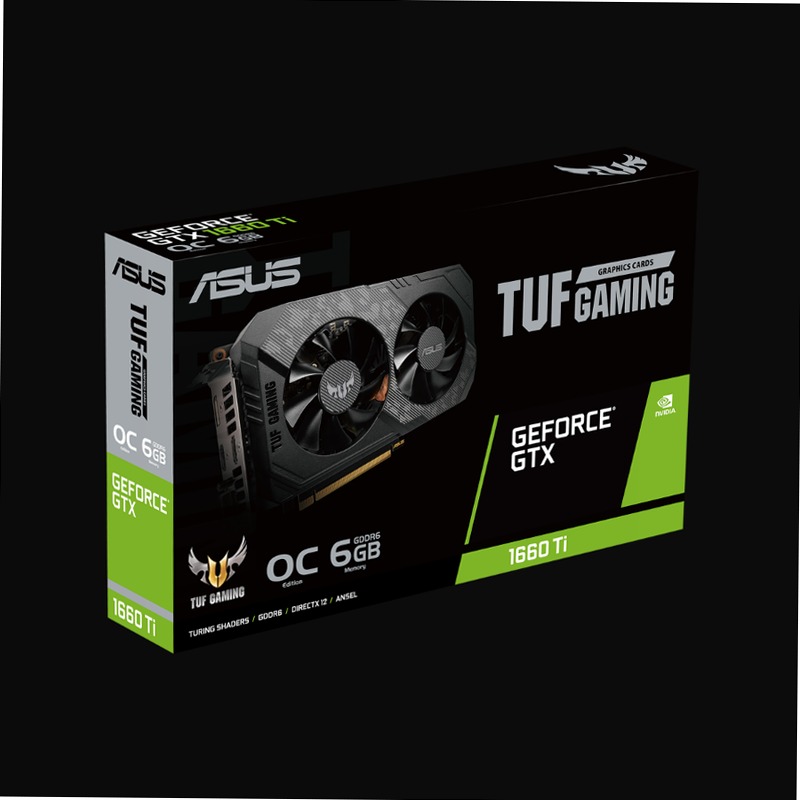 ASUS TUF Gaming GeForce® GTX 1660 Ti EVO OC Edition 6GB GDDR6 | Graphics Card - Specifiche Generali