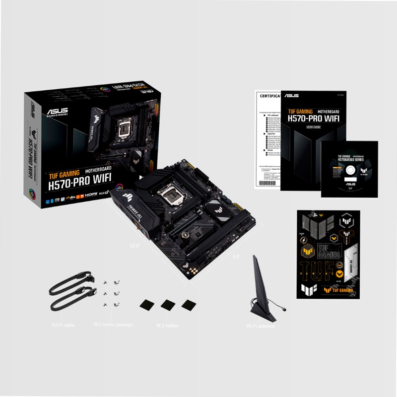 TUF GAMING H570-PRO WIFI - Specifiche Generali|Schede Madri|ASUS Italia Intel LGA 1200 ATX LGA1200