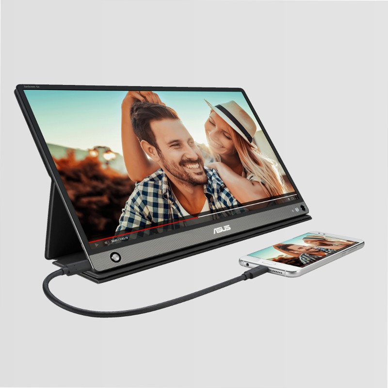 ZenScreen Go MB16AHP - Monitor Portatile per Lavoro e Intrattenimento 15.6" Beige IPS 1920 x 1080