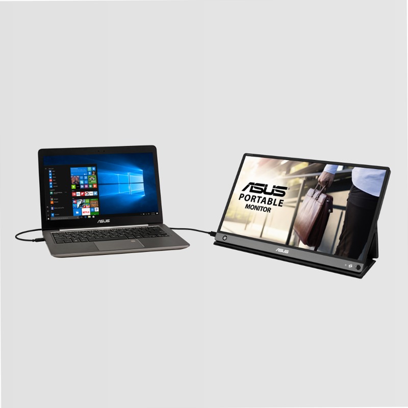 ZenScreen Go MB16AHP - Monitor Portatile per Lavoro e Intrattenimento 15.6" Beige IPS 1920 x 1080