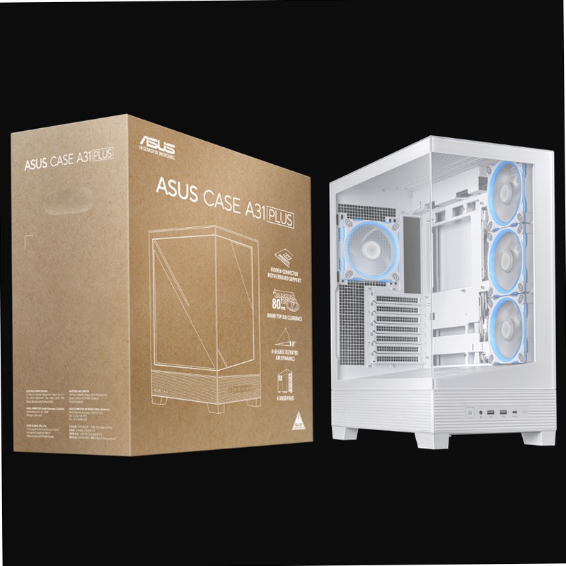 ASUS A31 PLUS Case - Specifiche Generali|Case per PC|ASUS Italia